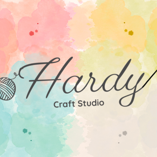 Hardy Craft Studio watercolor logo